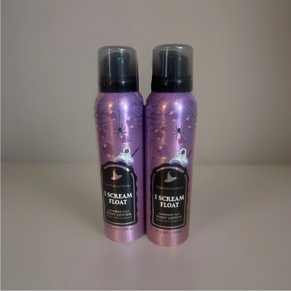 Bath and Boyd Works I Scream Float Shimmer Fizz Lotion Set